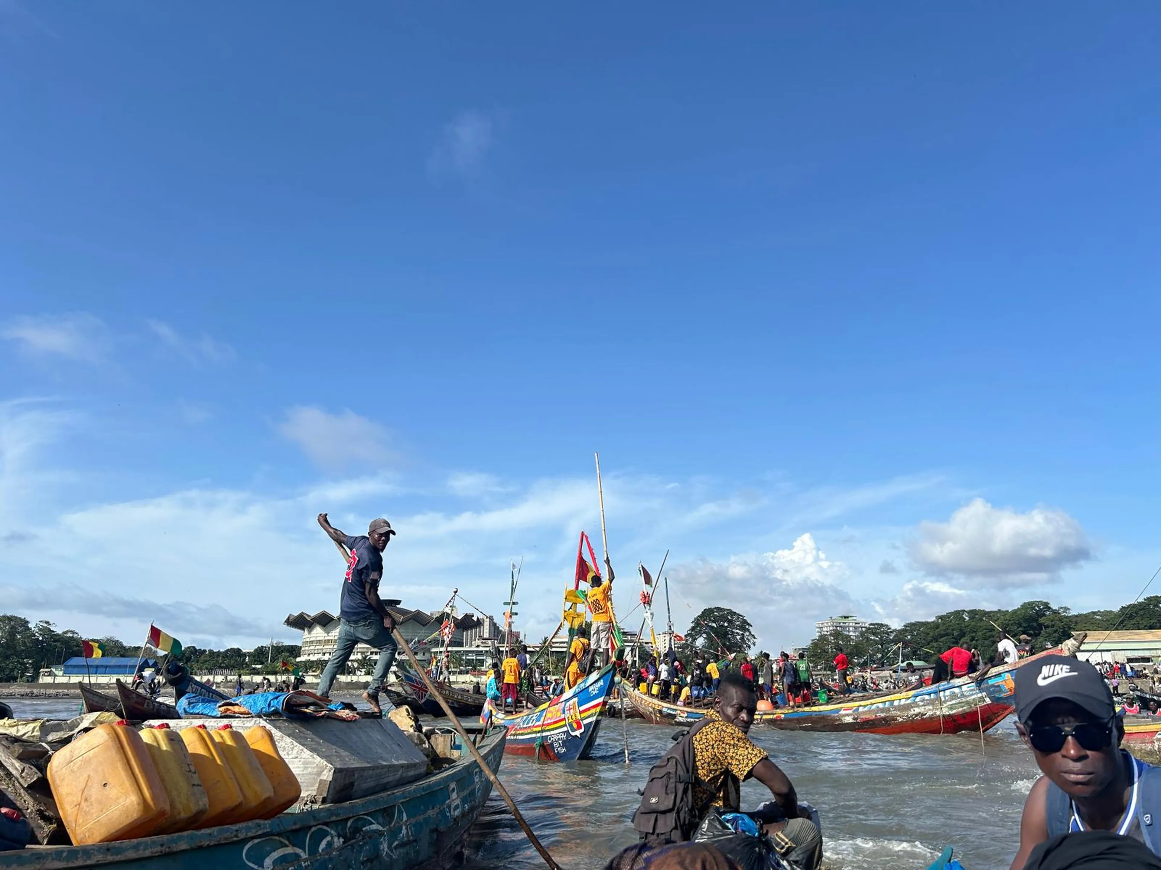 Traveling to Guinea.