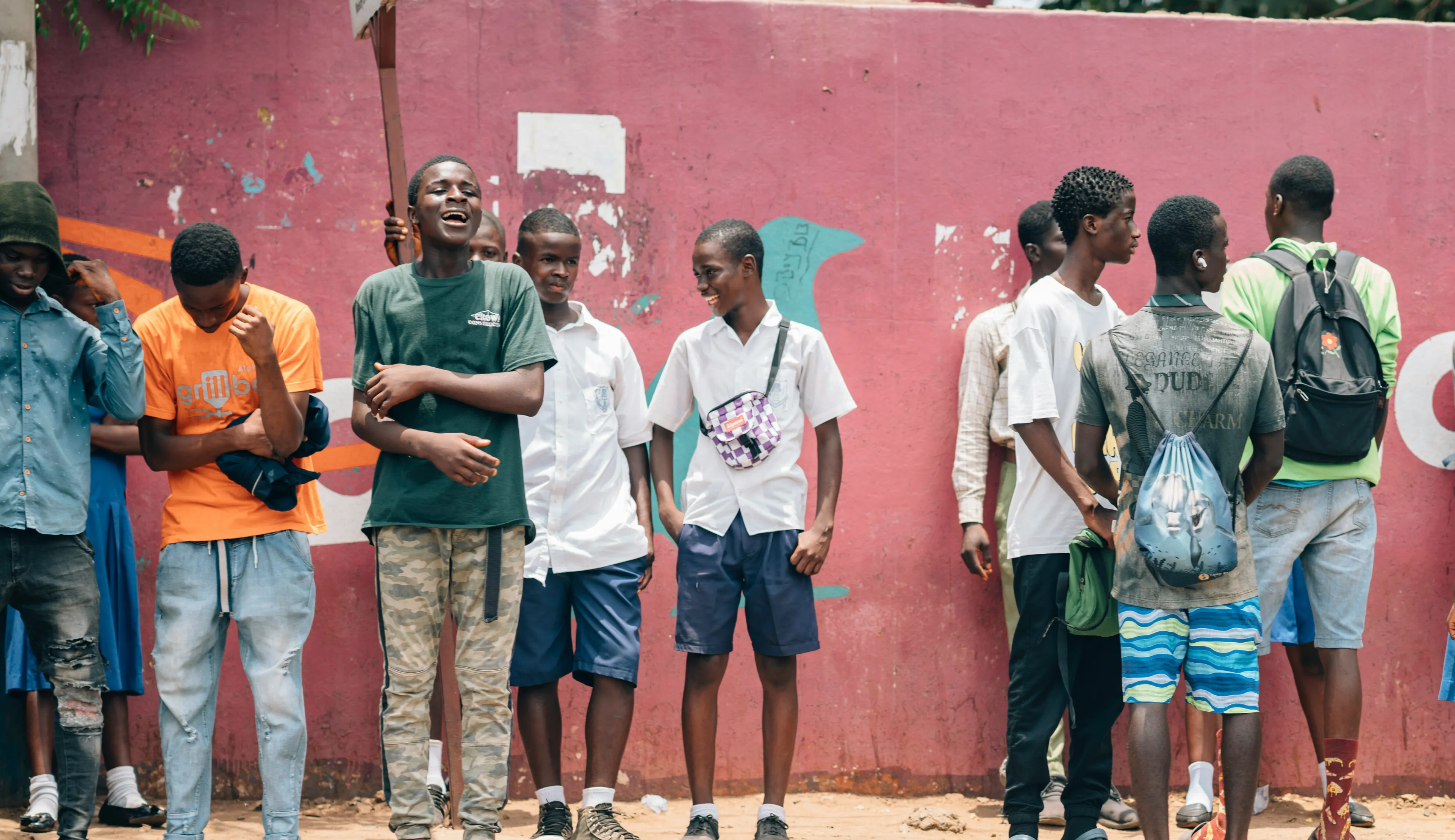 Kids in Sierra Leone