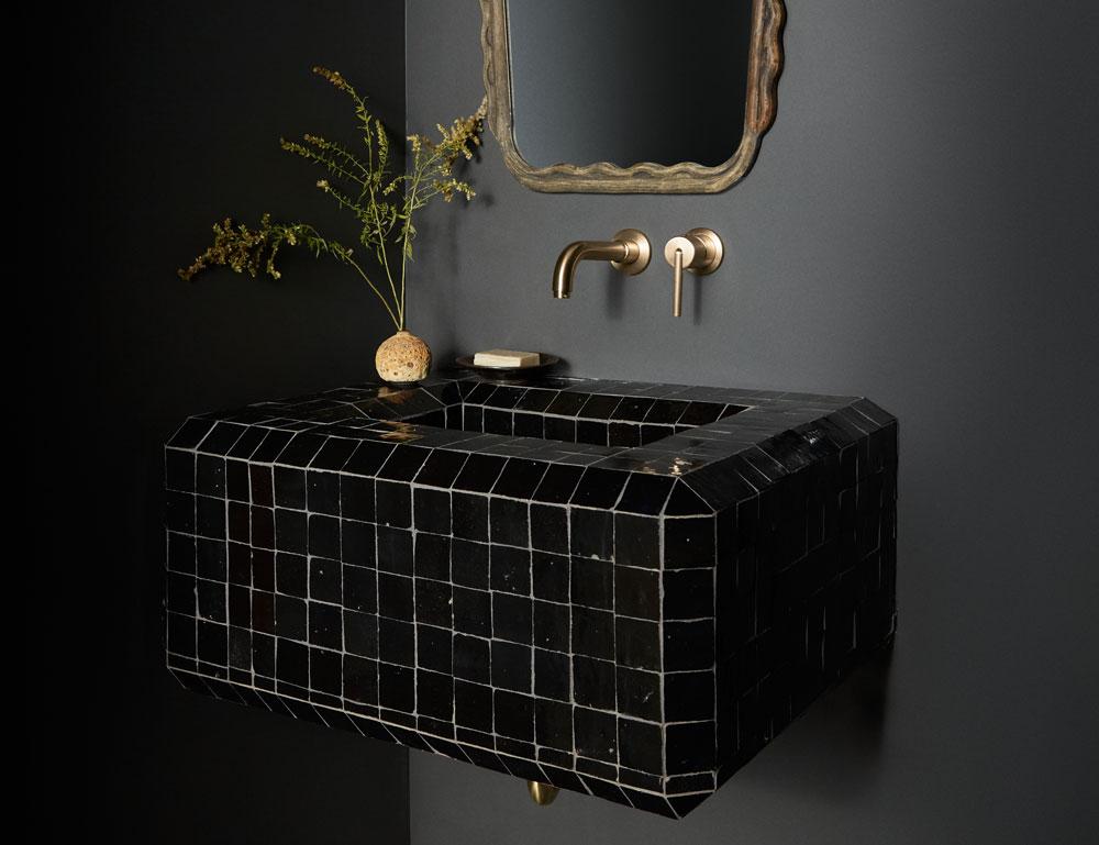 Tile installation