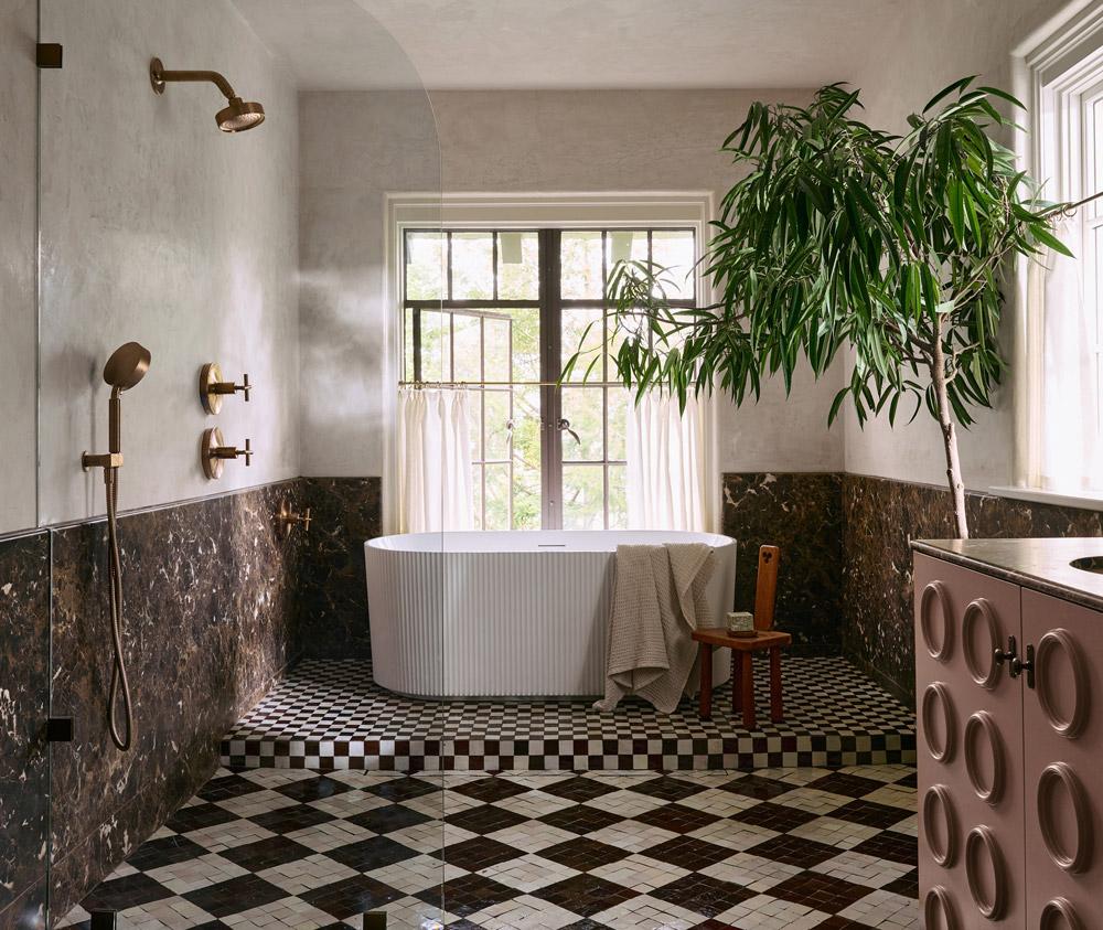 Tile installation