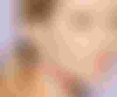 gold ear stacks. earrings with sparkling stones