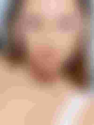 Candy charm gold, red heart