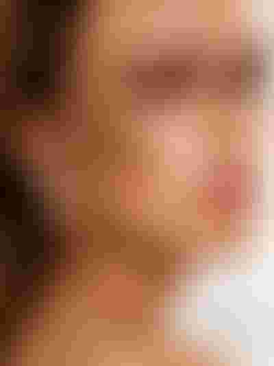 pearl earrings with rhinestones