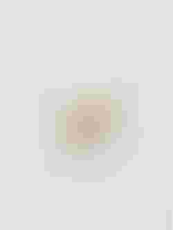 Gold heart ear piercing