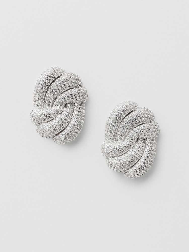 【関税・送料込み】Silver earrings Knot シルバーイヤリング イヤリング・シルバー】Knot earrings / silver925 結び目の