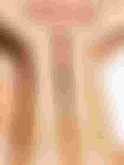 Gold bracelets, stacking