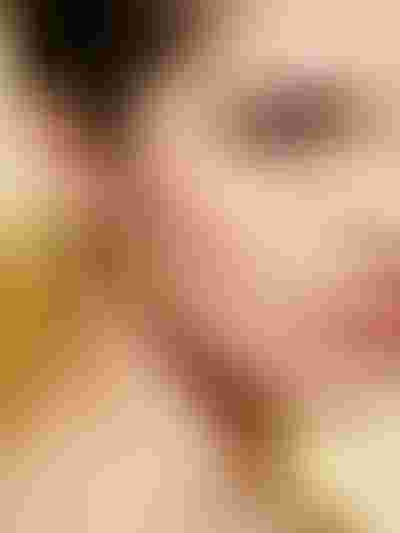 gold earrings, ear stack