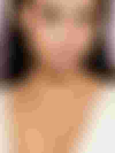 gold necklaces, layering