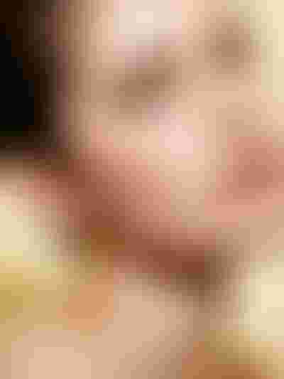 gold ear stack with sparkling stones