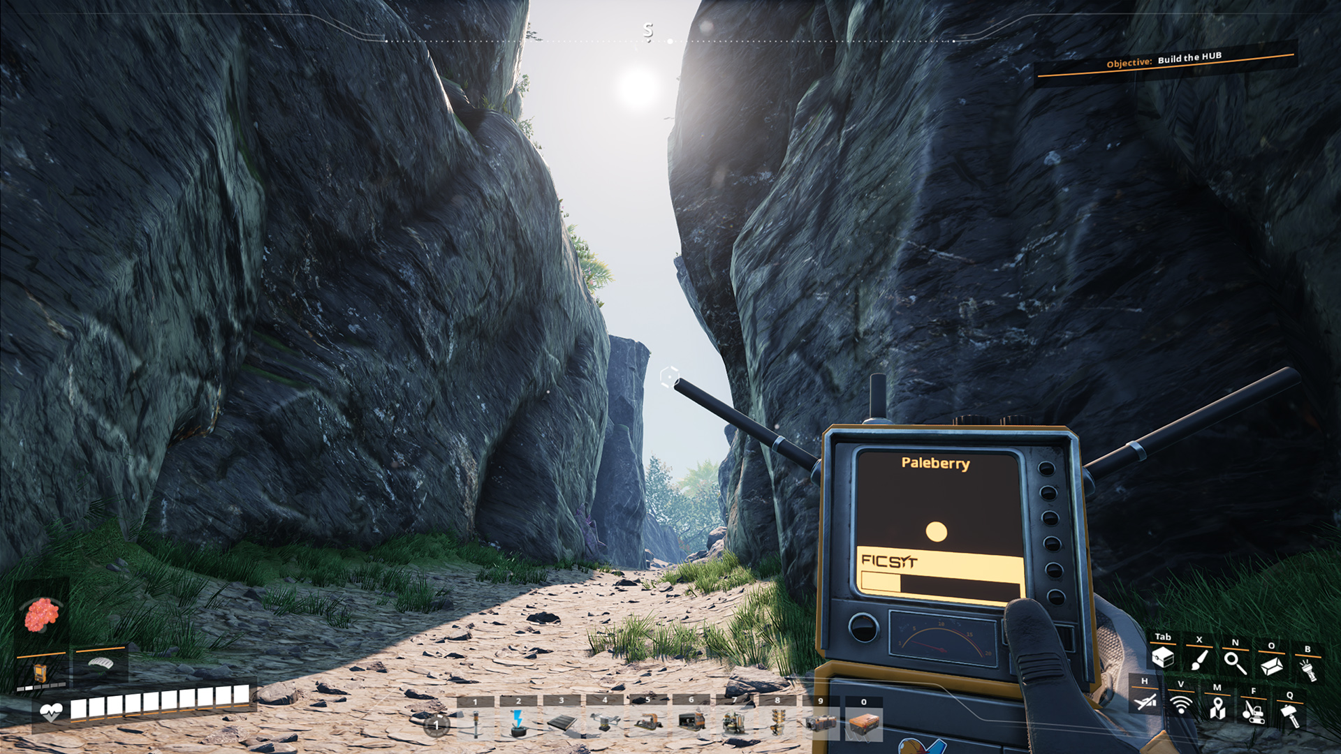 Satisfactory scanner interface used to find more resource nodes before expanding steel production