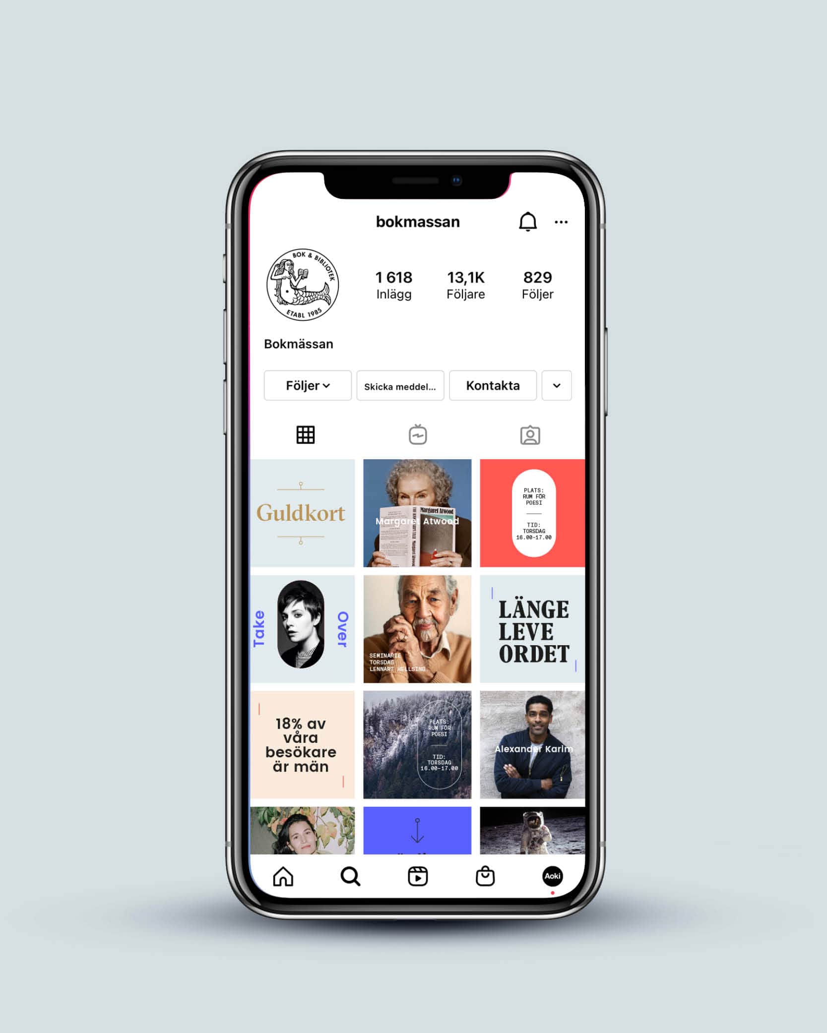 Bokmässan Visuell identitet 