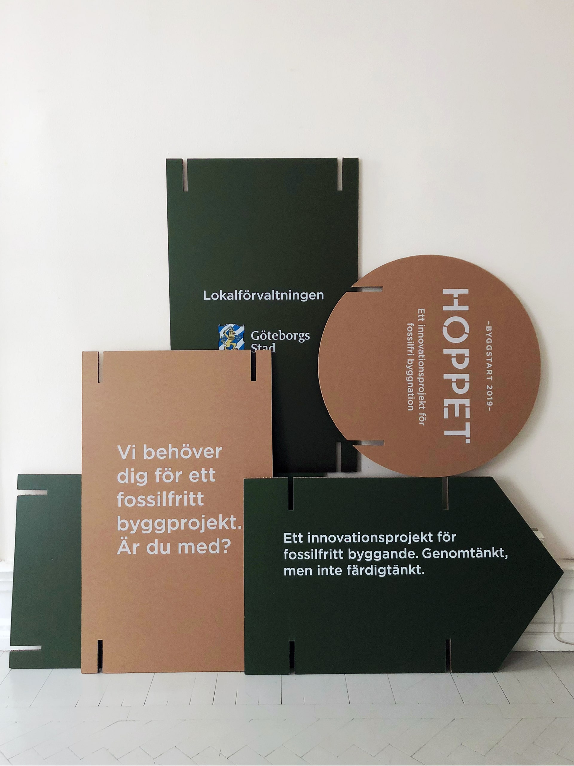 Visuell identitet Fossilfritt byggande