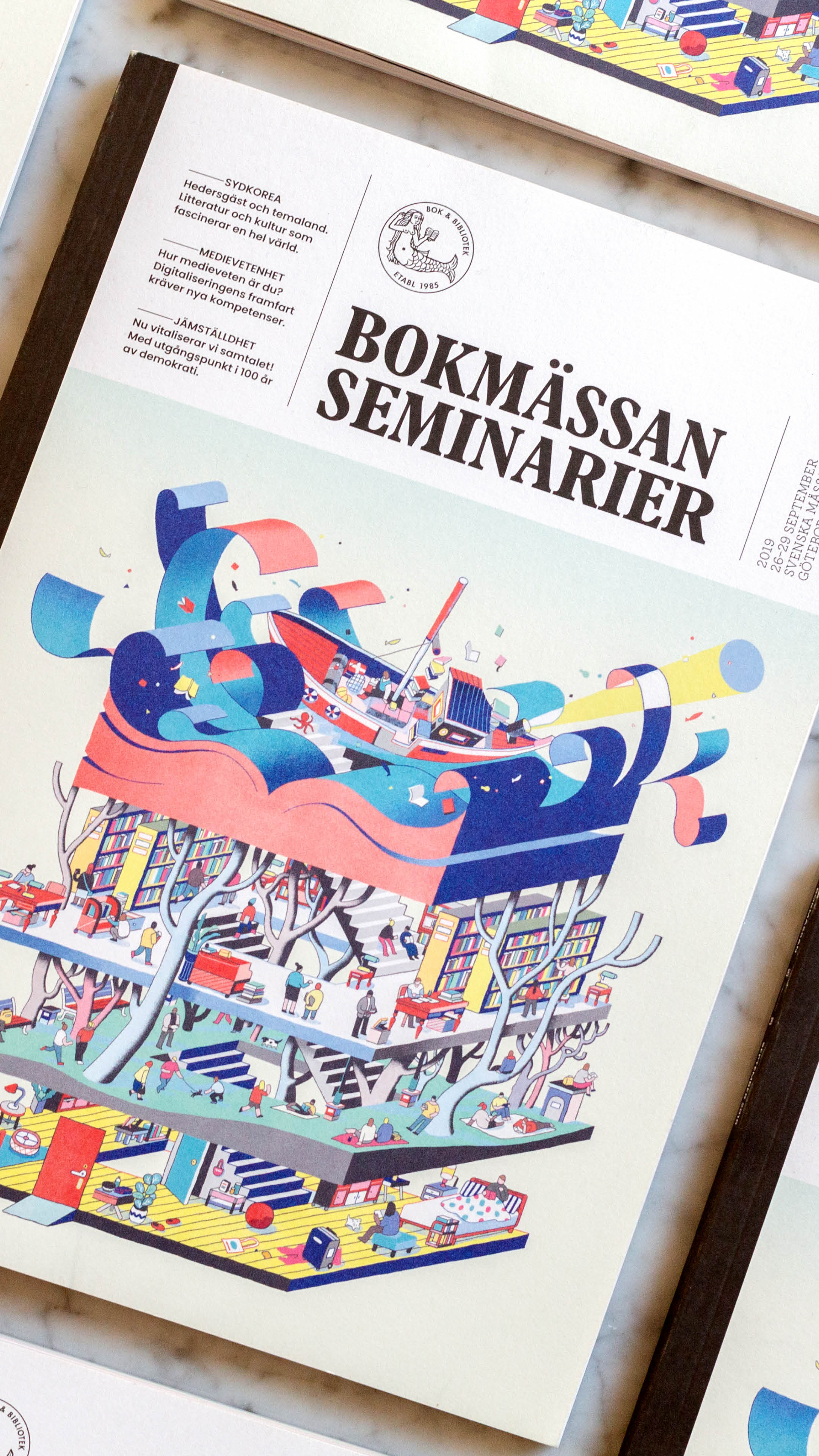 Bokmässan Visuell identitet 