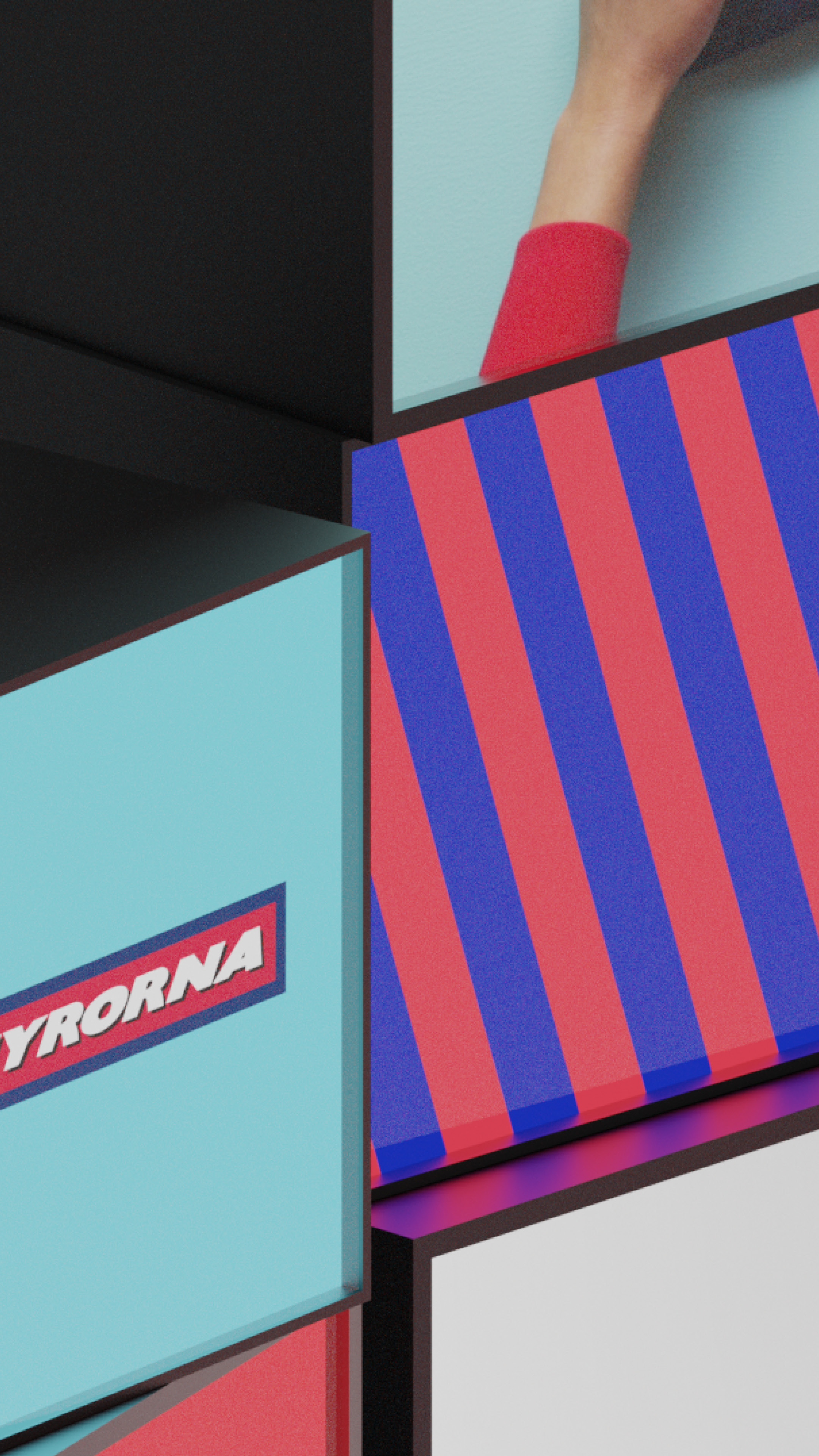 Myrorna visuell identitet mob