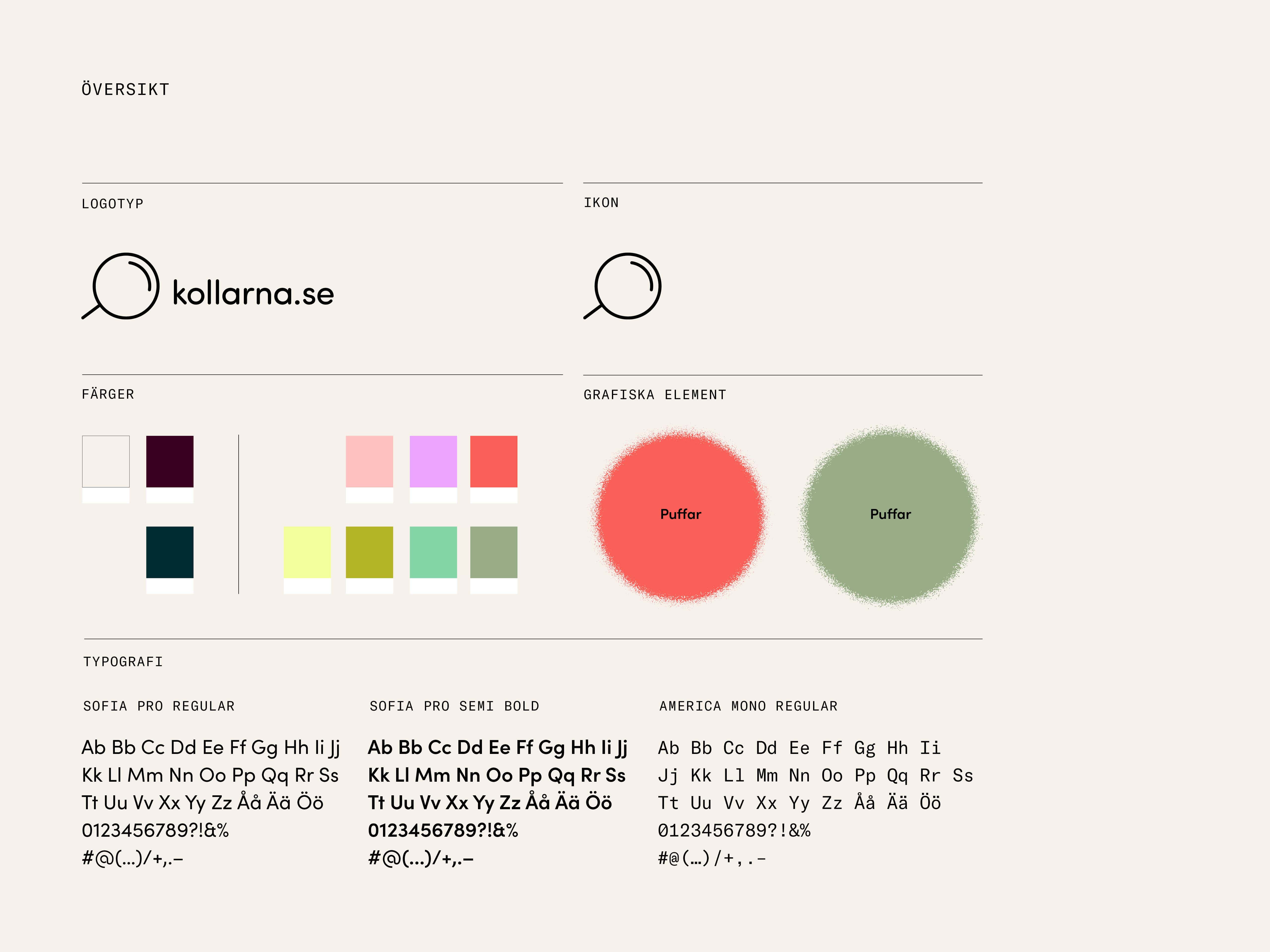 Visuell identitet Kollarna