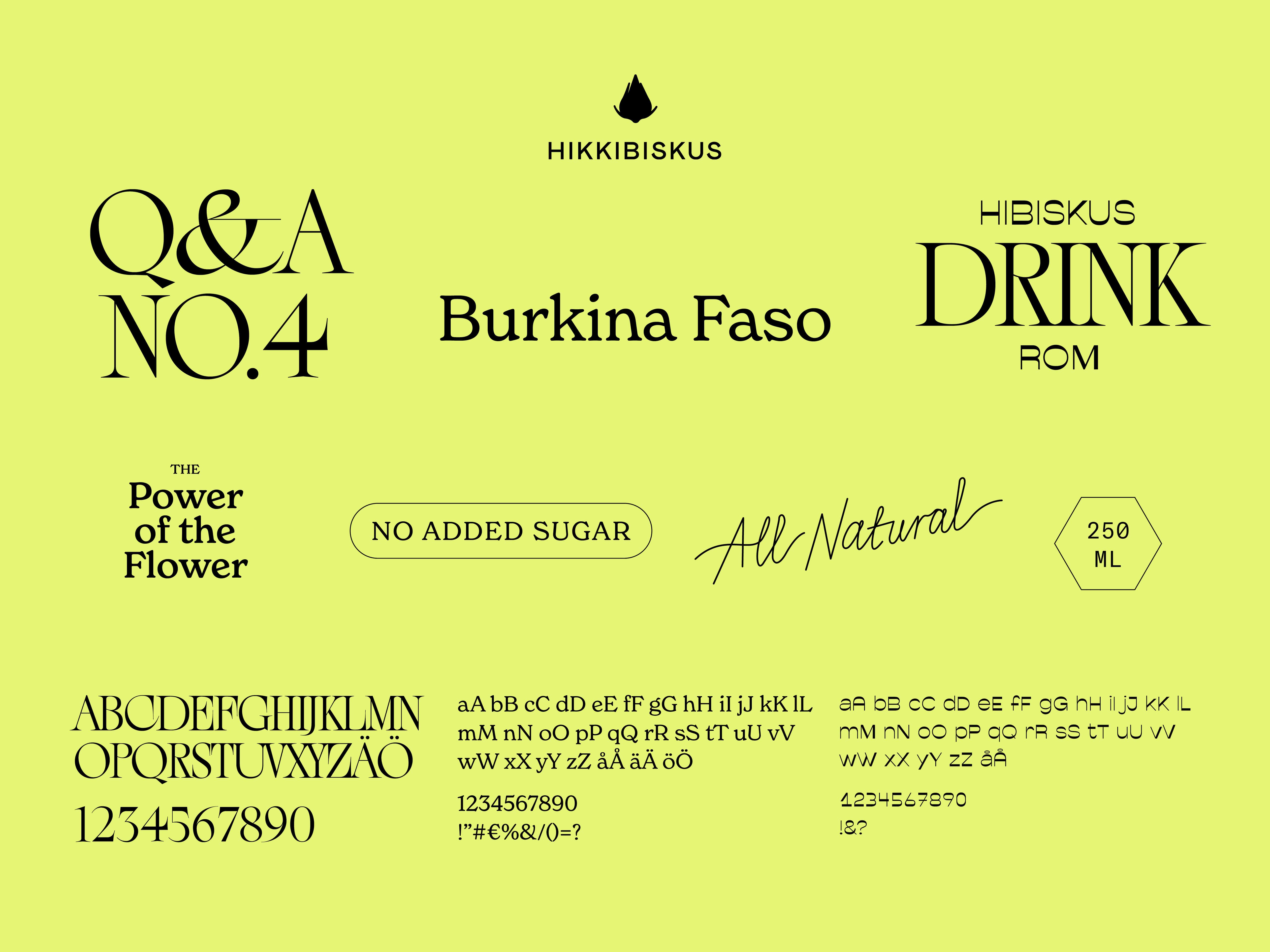 Hibiskusdryck Hikkibiskus Aoki