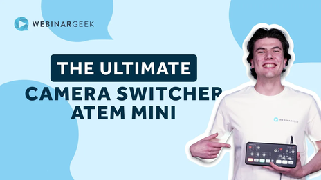 The Ultimate Camera Switcher: Atem Mini 