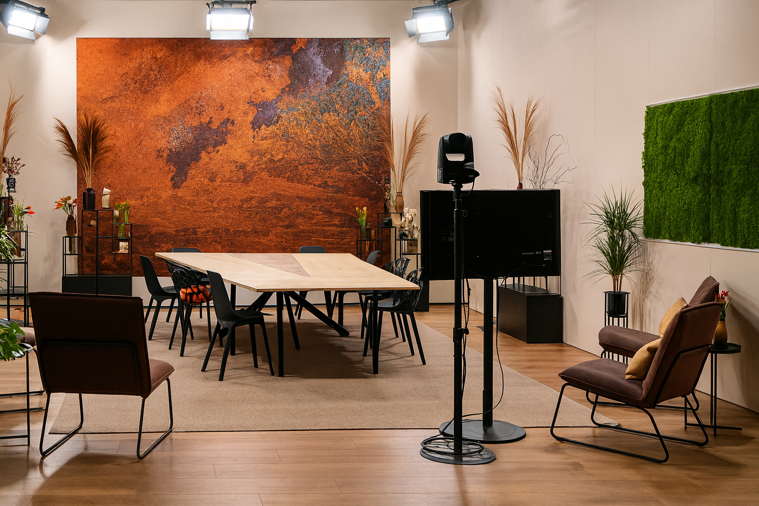Nice designed studio