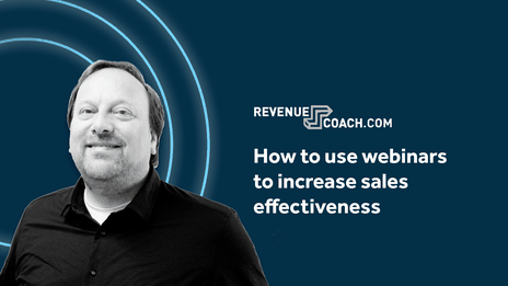 Increase sales effectiveness by Revenuecoach 