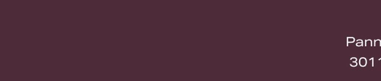 Maroon background with the text "Pann" and "301" in white, on the right side.