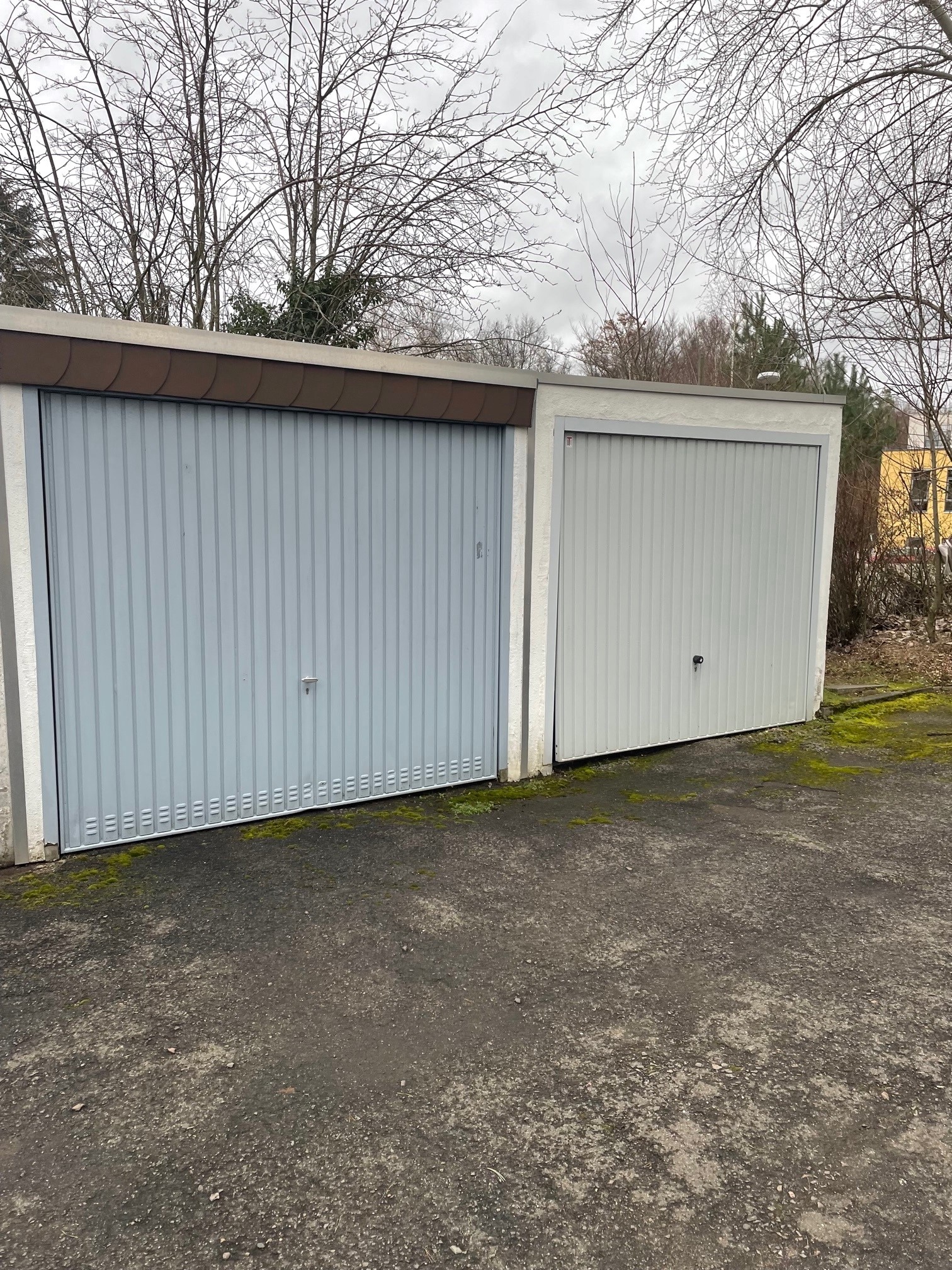 Garage von außen