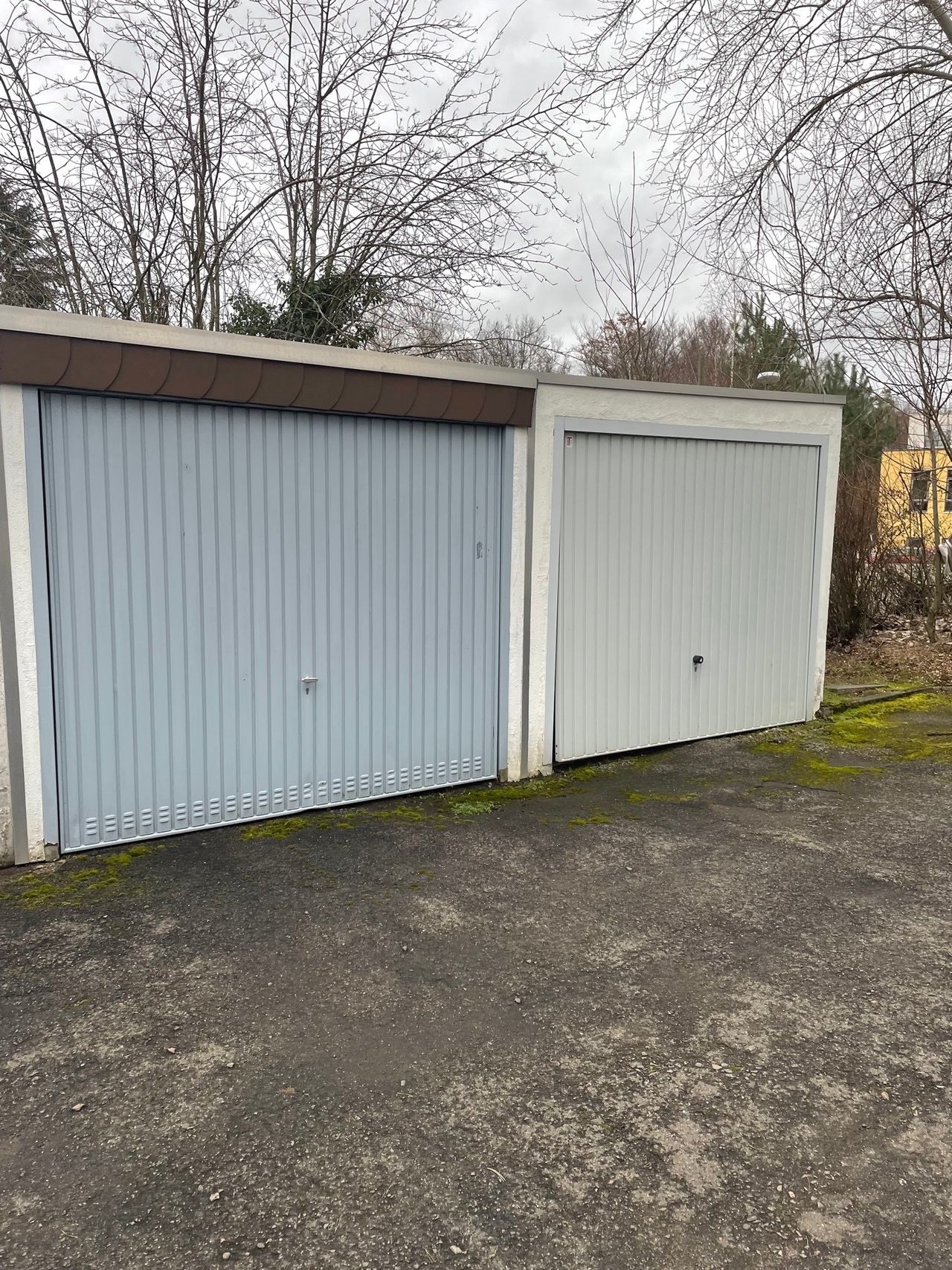 Garage von außen