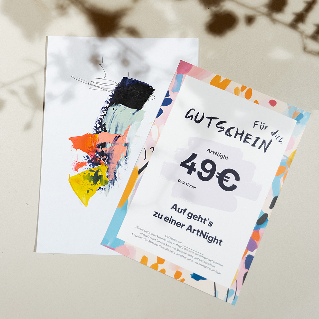 Liebevoll verpackter Premium Gutschein mit Grußkarte