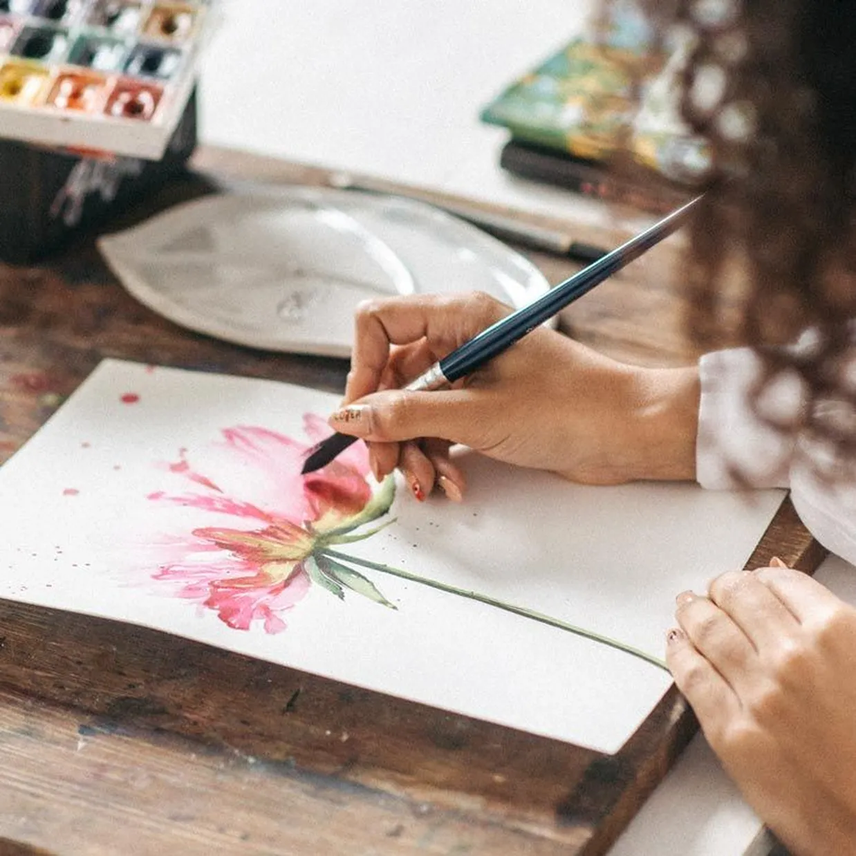 Aquarell malen lernen - Eine Anleitung