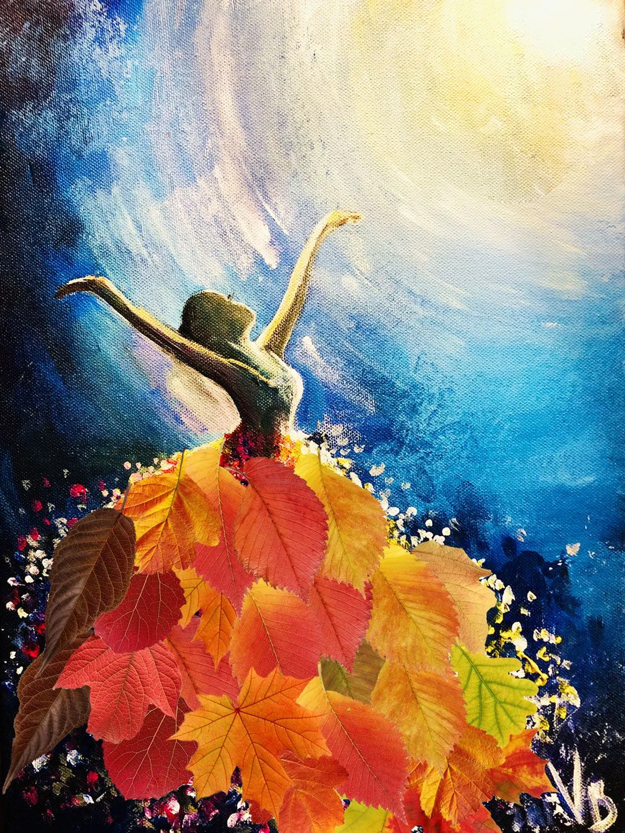 Herbstbilder zum Nachmalen: Malen mit dem Zauber des Herbstes