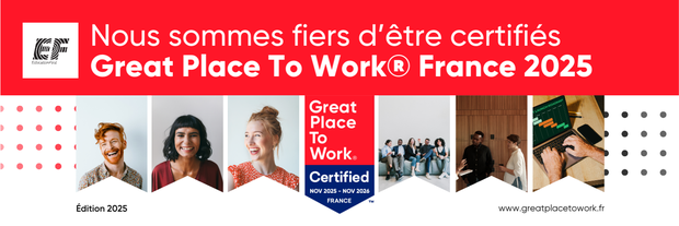 EF France certifié Great Place To Work® : une reconnaissance portée par nos équipes