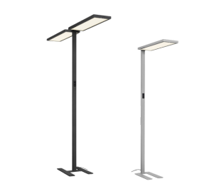 WORKLIGHT PRO Standleuchte als Single- oder Double-Variante