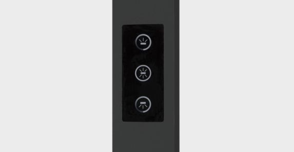 Einfache Bedienung dank Touch-Dimmer
