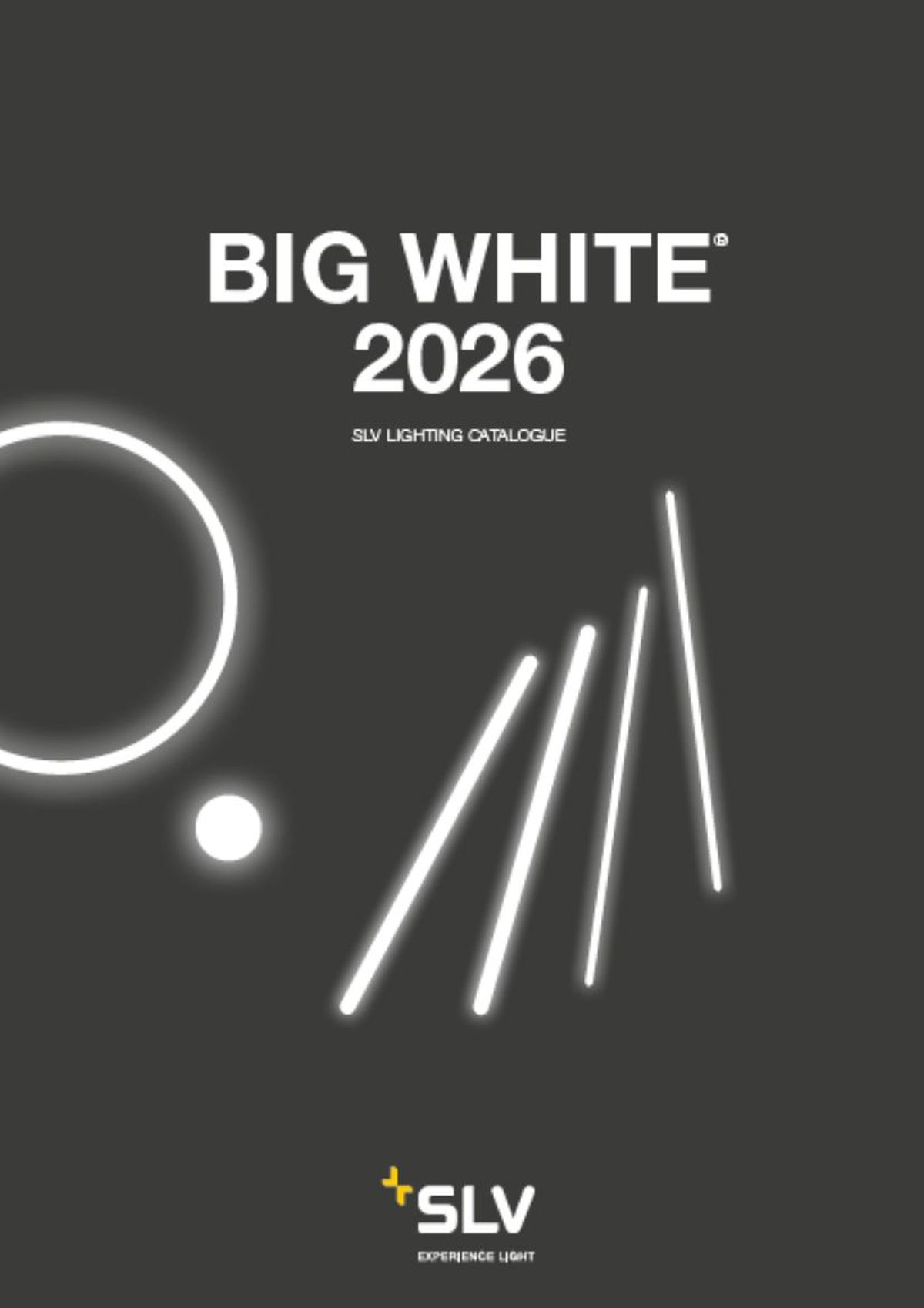 Cover of BIG WHITE® 2026 SLV lighting catalogue