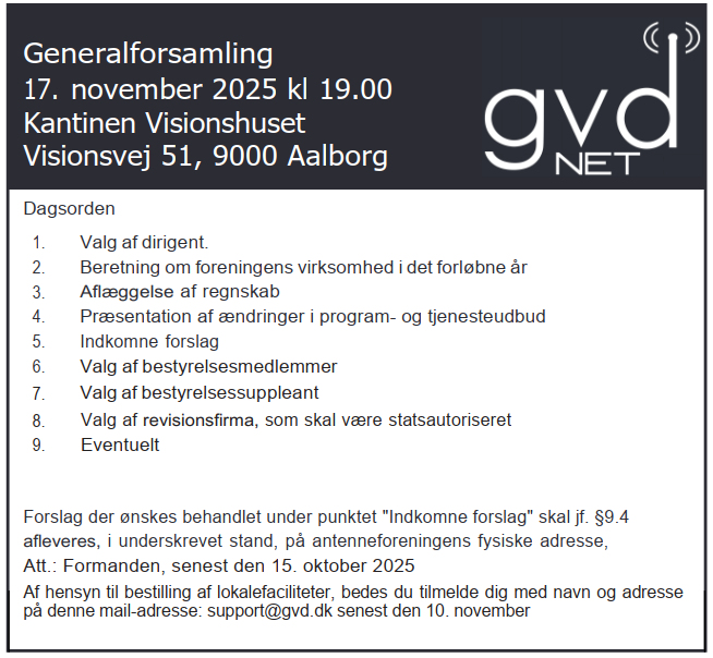 Generalforsamling 2025