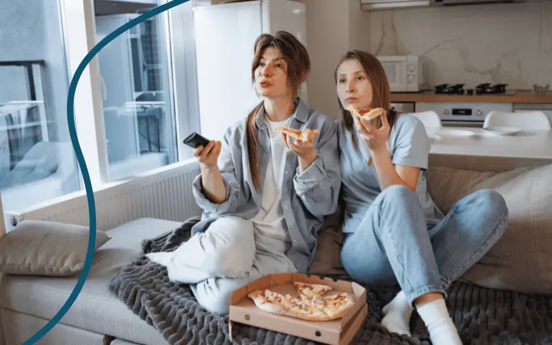 Veninder streamer over nettet