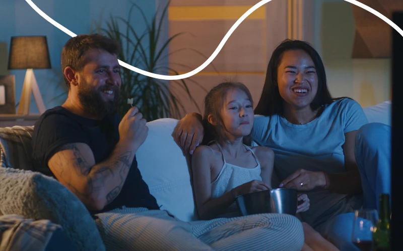 familie streamer en film