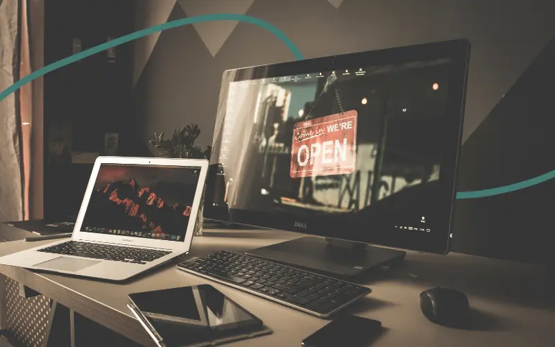 Computer setup med fast ip og mange enheder