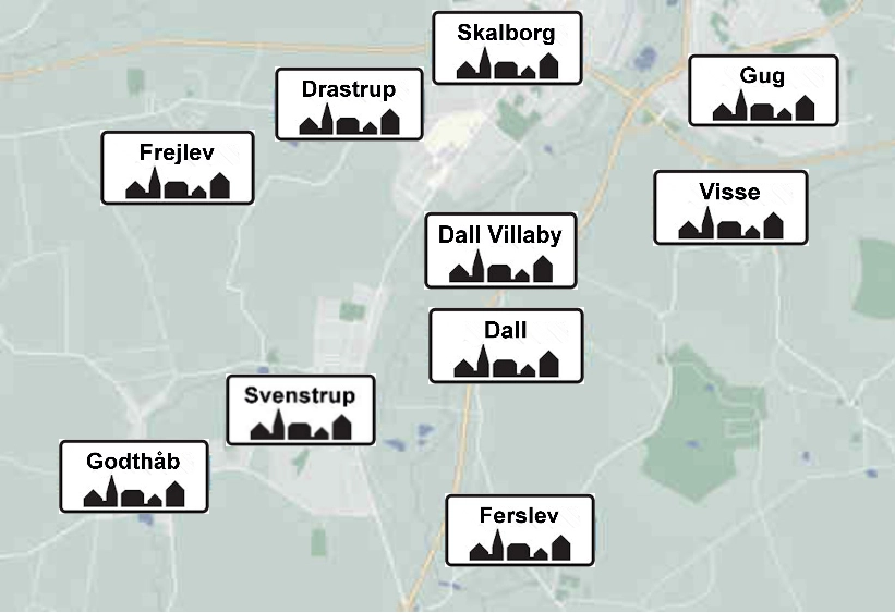GVD D&aelig;kningsomr&aring;de