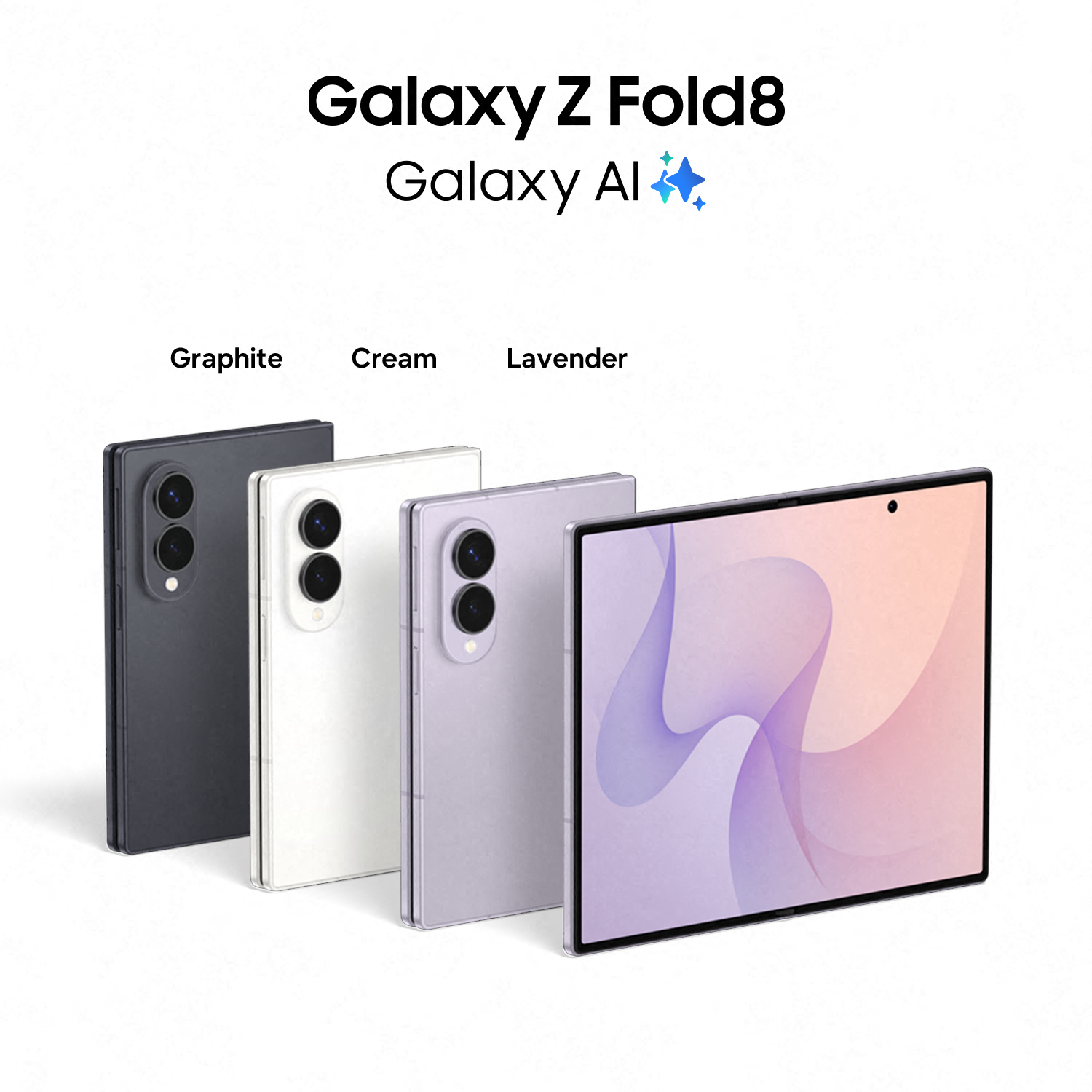 Samsung Galaxy Z Fold8 Lavender 256GB