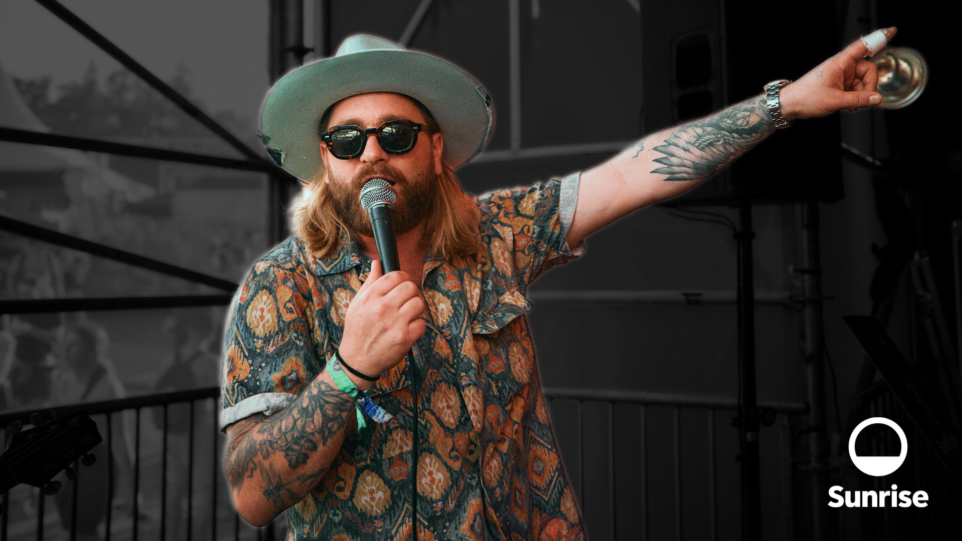 Baschi microphone tattoo