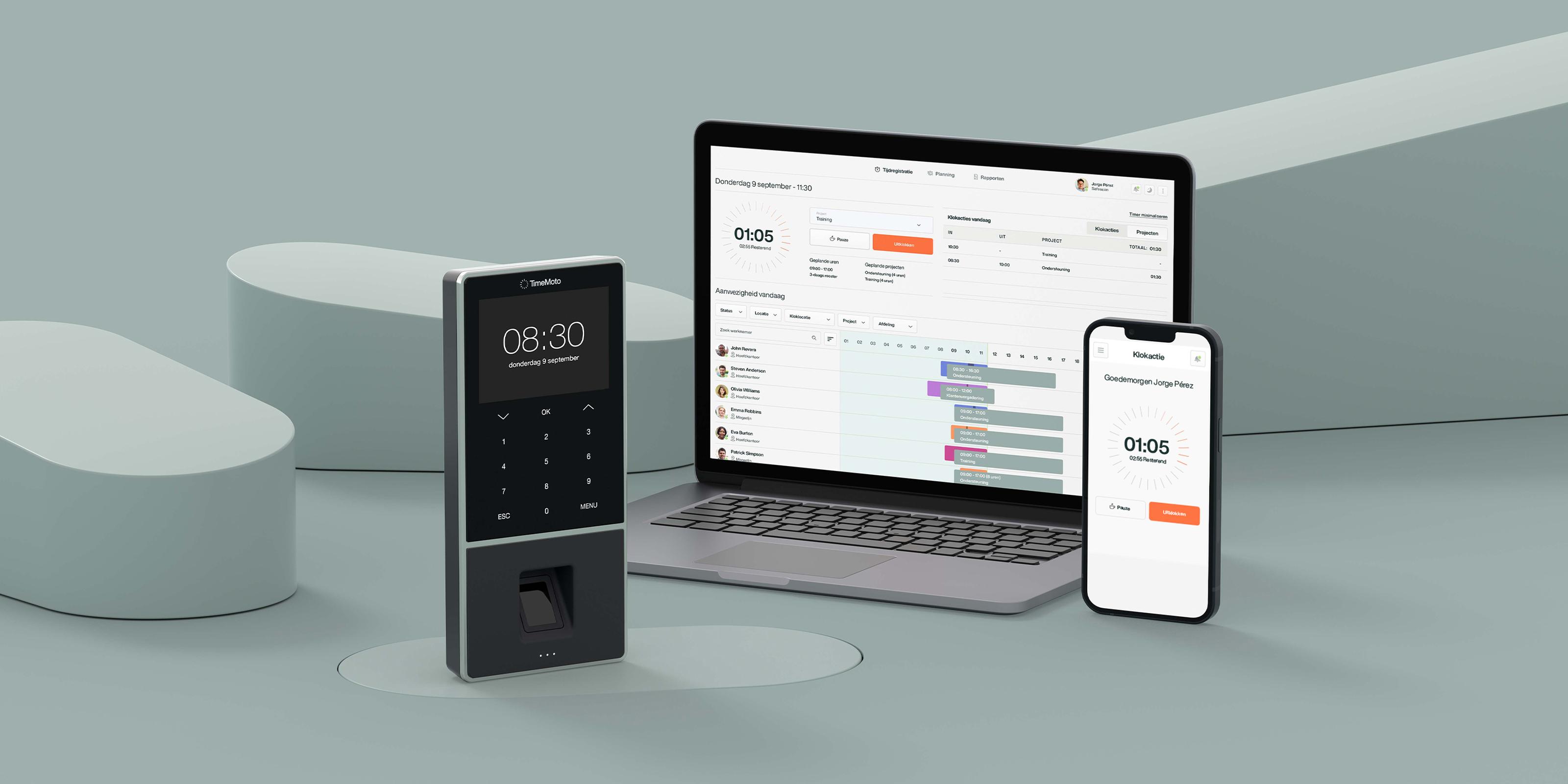 Tijdregistratiesysteem