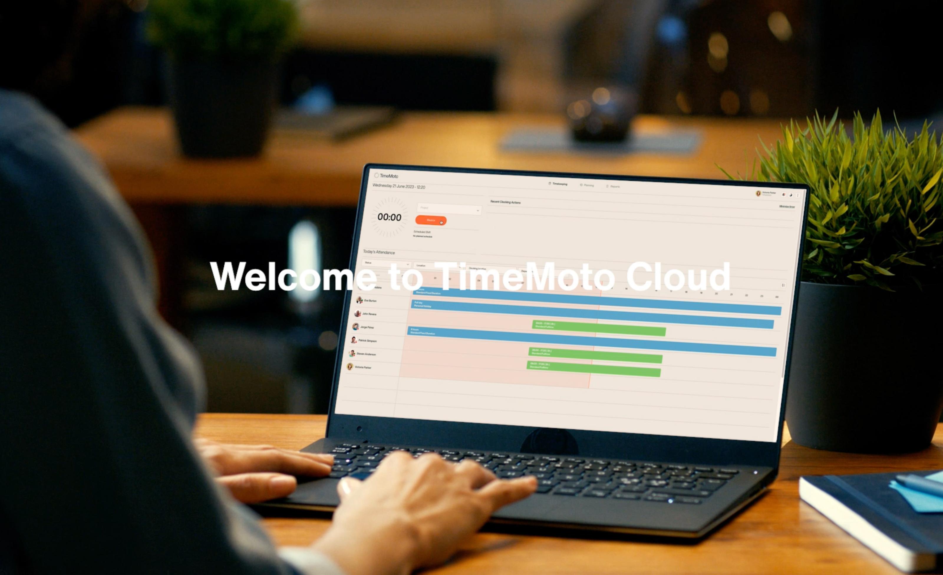 Video of TimeMoto Cloud