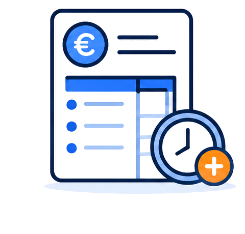Pay and overtime reports image
