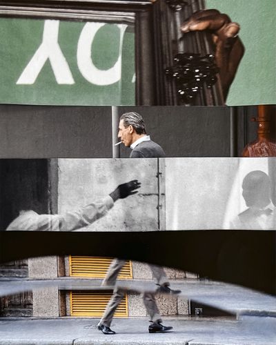 Collage of work by Sarah van Rij