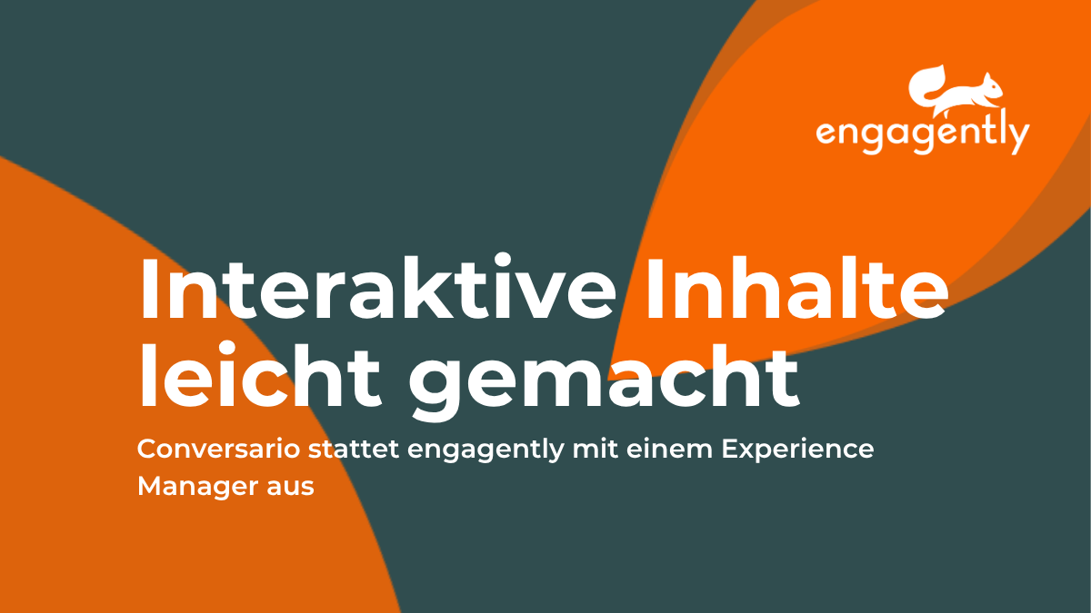 Interaktive Inhalte leicht gemacht mit dem Experience Manager