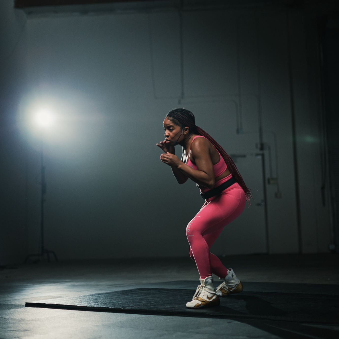 Rocky Harris Shadowboxing