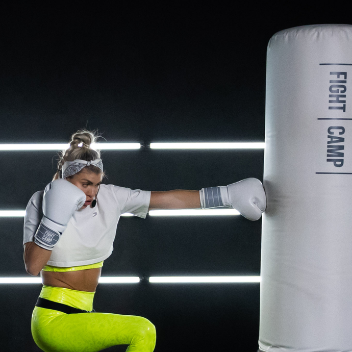 Shanie Smash Doing Squat Punches