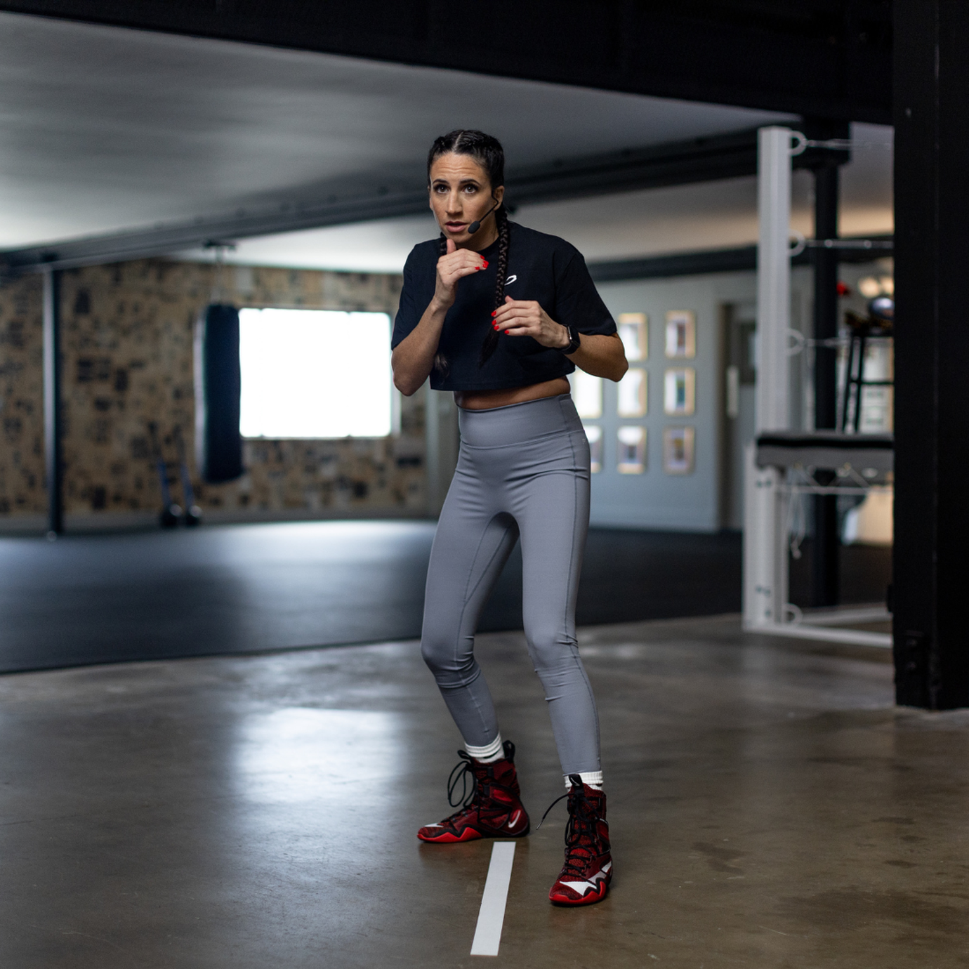 FightCamp App Series - Advanced Footwork Path With Christina Cruz