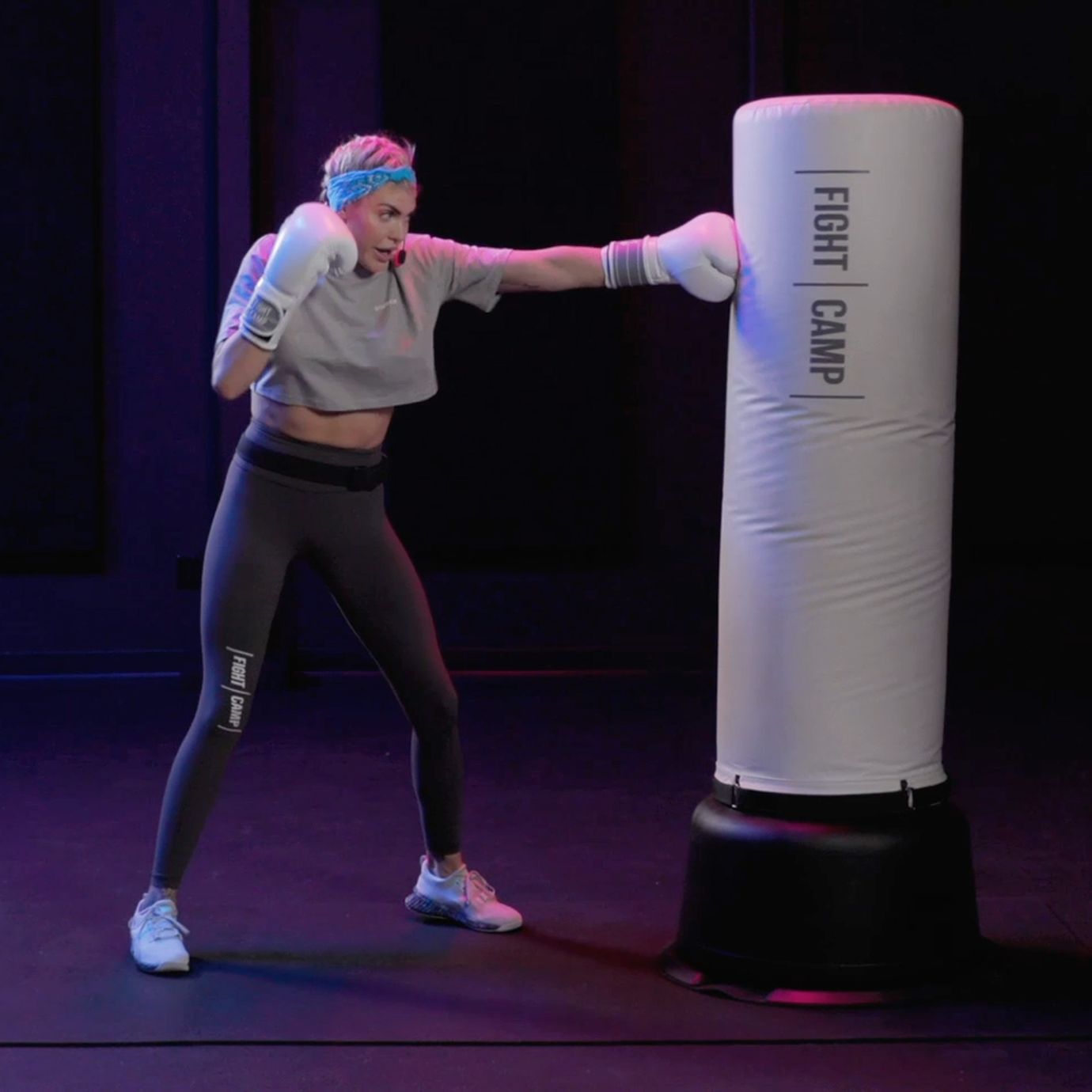 Shanie Smash Throwing a Jab Punch 