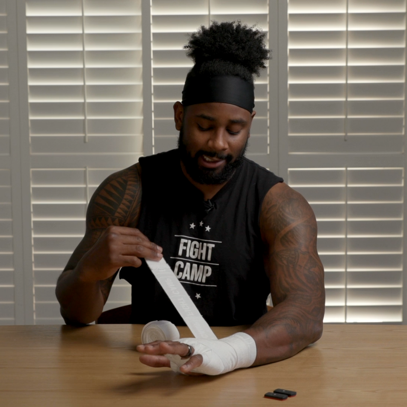 Step 8 - Use Excess Wrap For Wrist & Knuckle Support